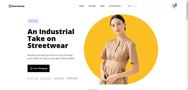 Dine Market (E-Commerce)